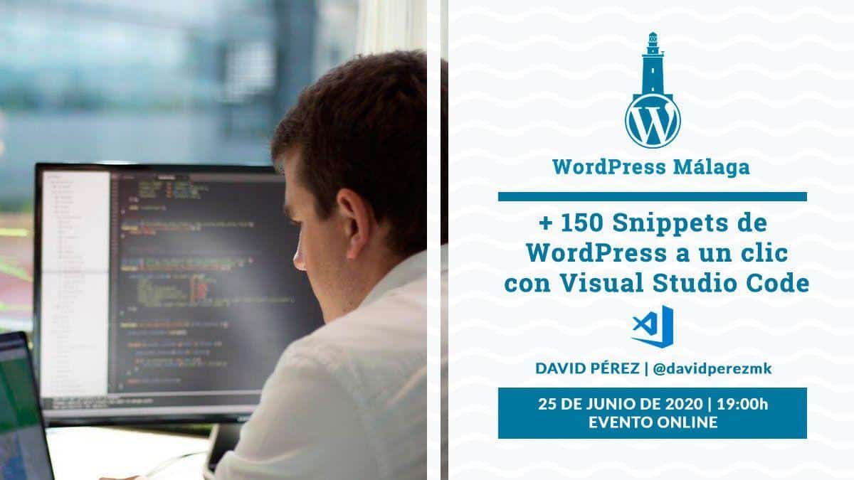 charla 150 snippets visualcode wordpress
