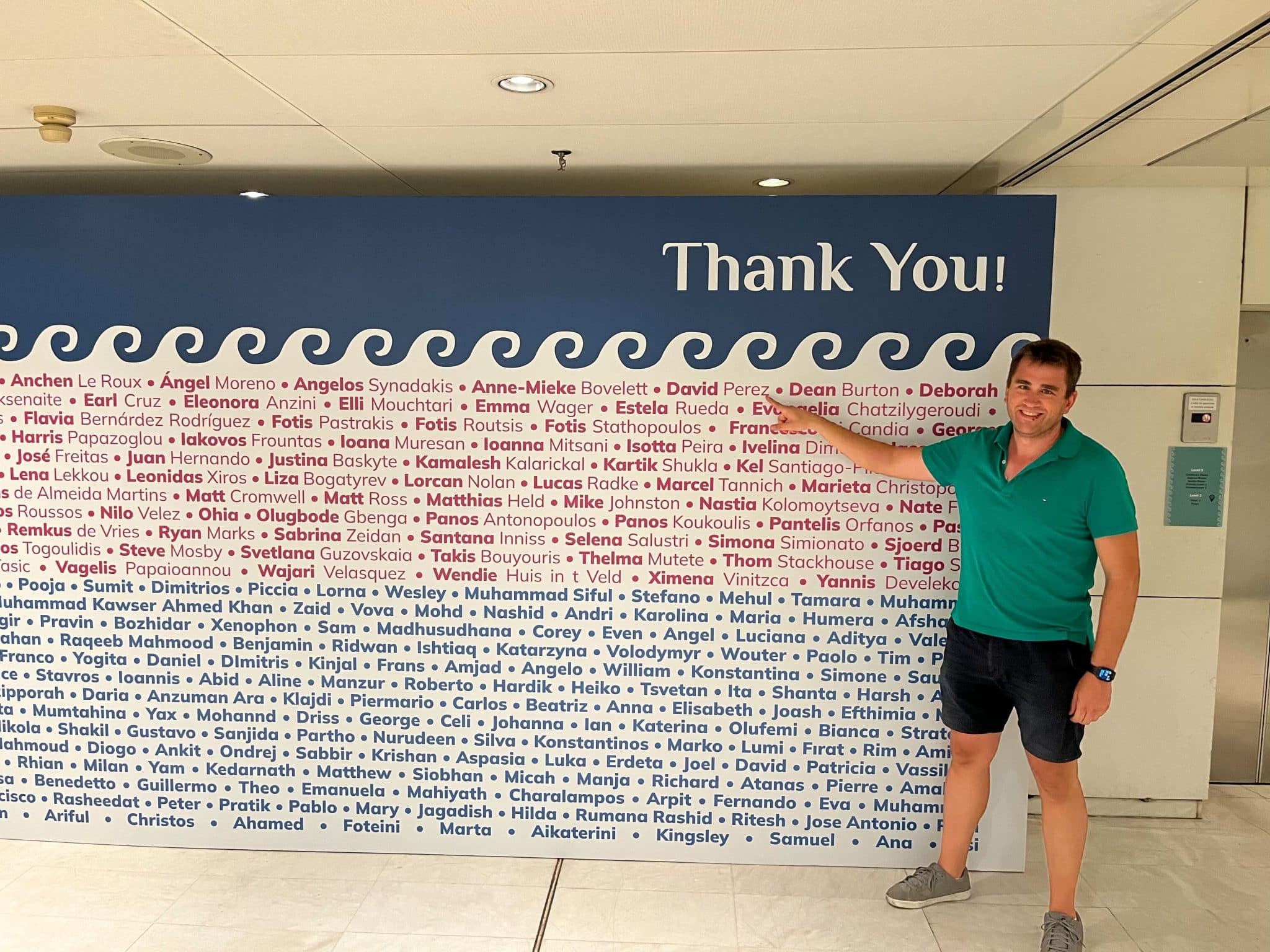 Wordcamp organizer David